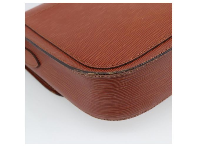Borsa a Spalla LOUIS VUITTON Epi Saint Cloud GM Marrone M52193 LV Auth ep15008 - vista 18