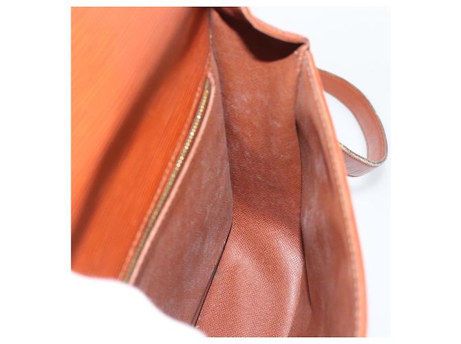 Borsa a Spalla LOUIS VUITTON Epi Saint Cloud GM Marrone M52193 LV Auth ep15008 - vista 24