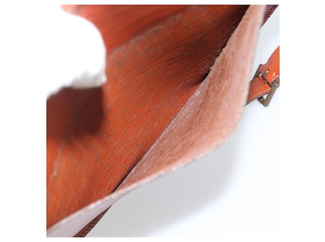 Borsa a Spalla LOUIS VUITTON Epi Saint Cloud GM Marrone M52193 LV Auth ep15008 - vista 27