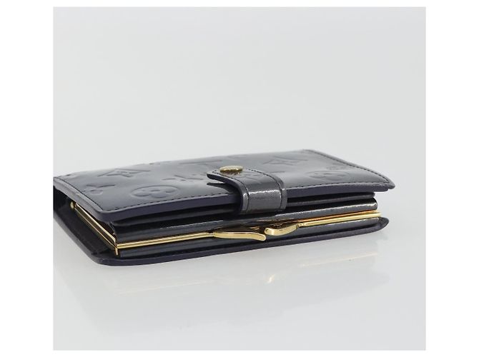 LOUIS VUITTON Vernis Porte Monnaie Viennois Wallet Violet LV Auth 190224A Lila - Ansicht 5