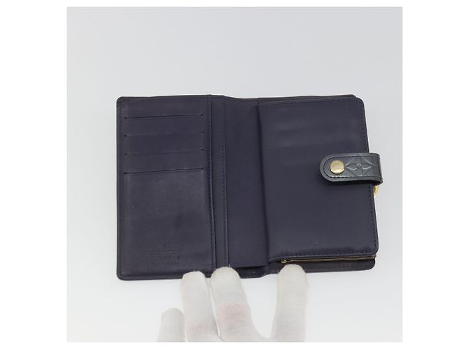 LOUIS VUITTON Vernis Porte Monnaie Viennois Wallet Violet LV Auth 190224A Lila - Ansicht 8