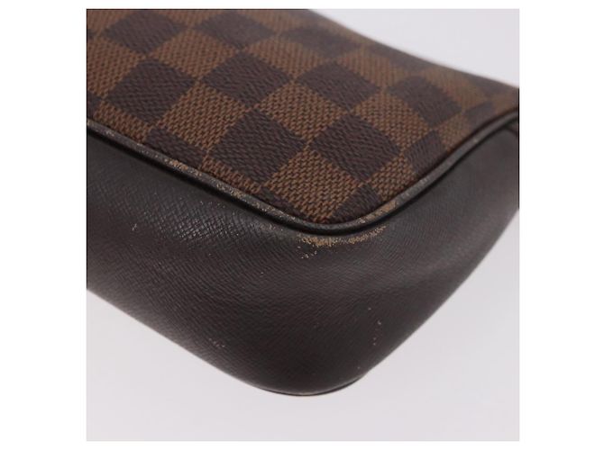LOUIS VUITTON Damier Ebene Trousse Make Up Pouch N51982 LV Auth 189142 - vista 14