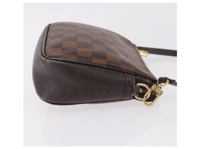 LOUIS VUITTON Damier Ebene Trousse Make Up Pouch N51982 LV Auth 189142 - vista 3