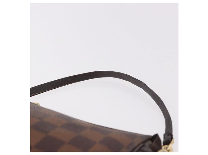 LOUIS VUITTON Damier Ebene Trousse Make Up Pouch N51982 LV Auth 189142 - vista 8