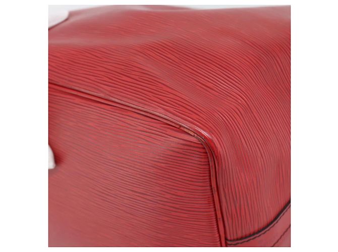 Borsa a Spalla LOUIS VUITTON Epi Petit Noe Rosso M44107 LV Auth ka5050A - vista 15