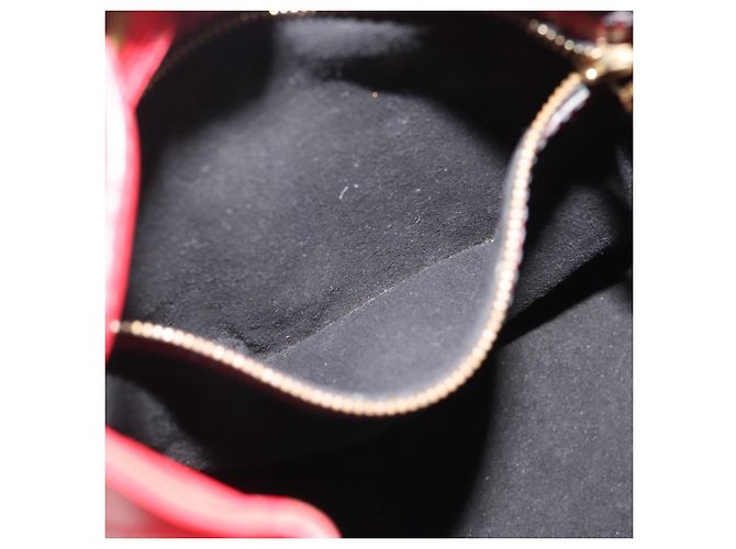 Borsa a Spalla LOUIS VUITTON Epi Petit Noe Rosso M44107 LV Auth ka5050A - vista 20