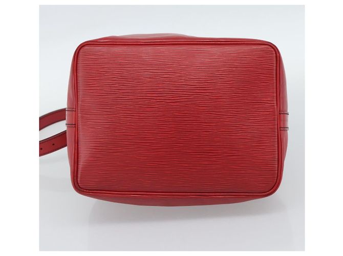 Borsa a Spalla LOUIS VUITTON Epi Petit Noe Rosso M44107 LV Auth ka5050A - vista 5