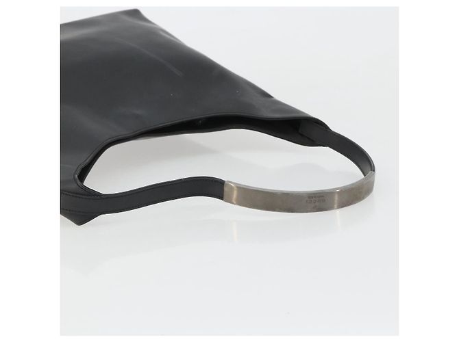 Borsa a Spalla GUCCI in Pelle Nera Argento 001 3297 Auth 187862 Nero - vista 7