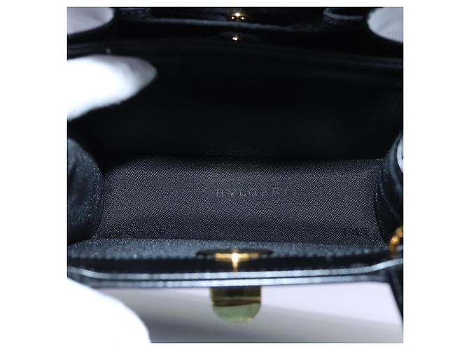 Bulgari Borsa a mano Bvlgari in pelle Nero - vista 5