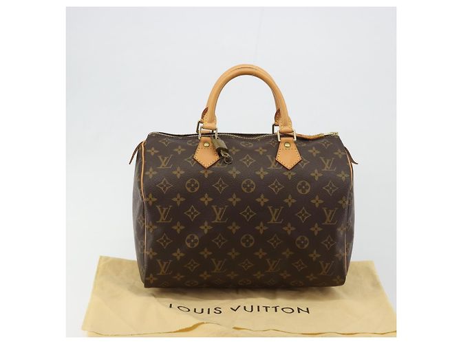 LOUIS VUITTON Borsa Monogram Speedy 30 M41526 LV Auth 189095SV Monogramma - vista 12