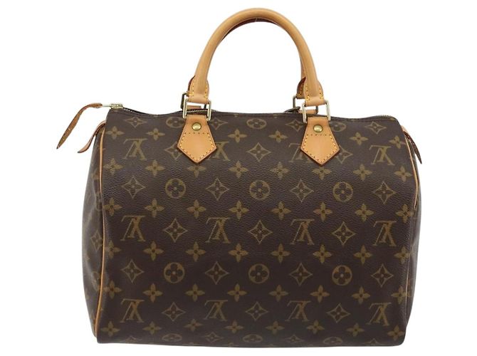 LOUIS VUITTON Borsa Monogram Speedy 30 M41526 LV Auth 189095SV Monogramma - vista 2