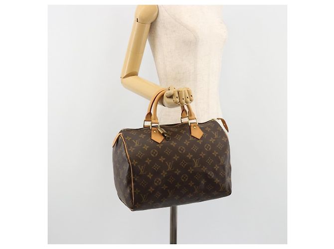 LOUIS VUITTON Borsa Monogram Speedy 30 M41526 LV Auth 189095SV Monogramma - vista 24