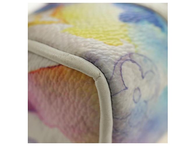 LOUIS VUITTON Schlüsselanhänger Mini Keepall Watercolor MP2975 Authentisch 190229V Monogramm - Ansicht 14