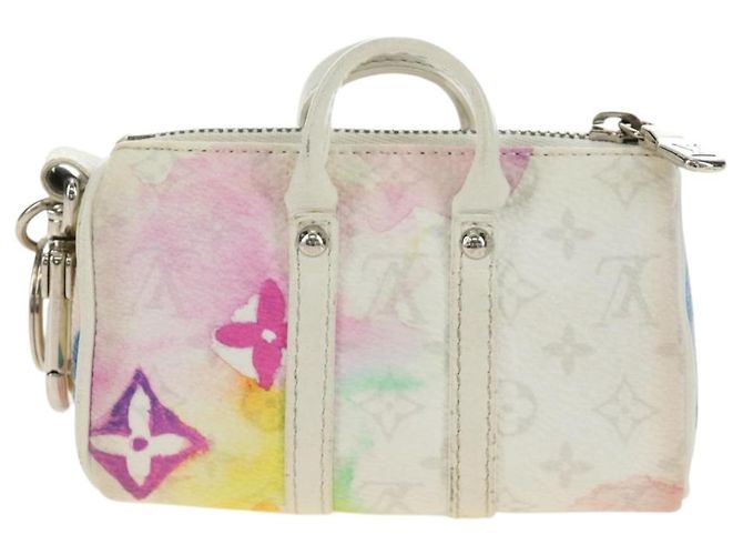 LOUIS VUITTON Schlüsselanhänger Mini Keepall Watercolor MP2975 Authentisch 190229V Monogramm - Ansicht 2