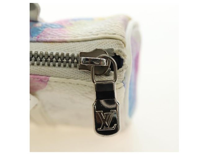LOUIS VUITTON Schlüsselanhänger Mini Keepall Watercolor MP2975 Authentisch 190229V Monogramm - Ansicht 9