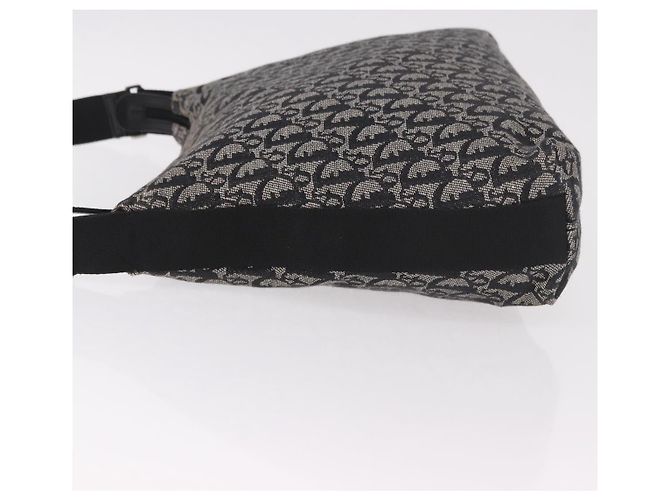 Borsa a tracolla Christian Dior Trotter Canvas Navy Silver Auth ka4978 Argento Blu navy - vista 5