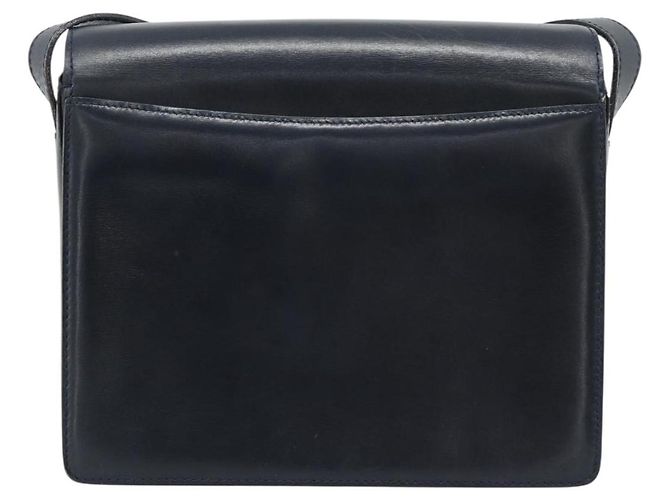 Céline CELINE Circle Schultertasche aus Leder Schwarz Gold Authentisch 189921 Golden - Ansicht 2
