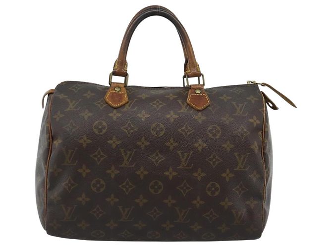 LOUIS VUITTON Borsa Monogram Speedy 30 M41526 LV Auth 189818 Monogramma - vista 13