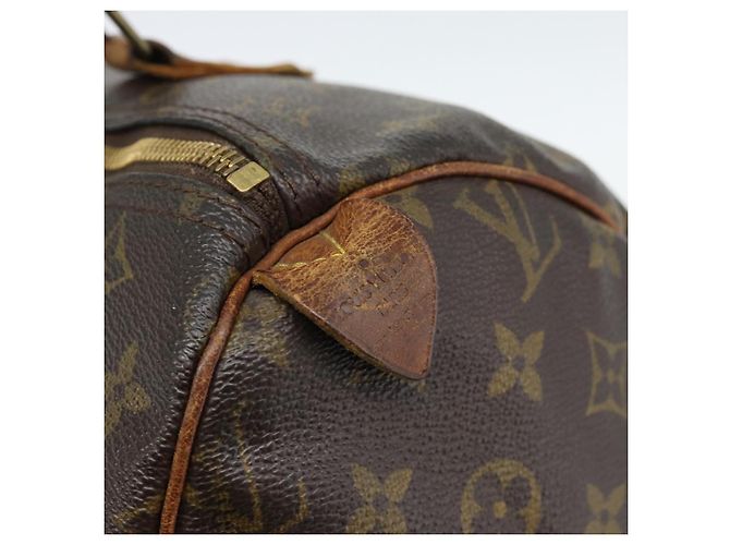 LOUIS VUITTON Borsa Monogram Speedy 30 M41526 LV Auth 189818 Monogramma - vista 17