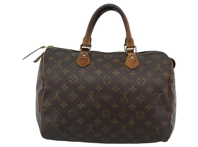 LOUIS VUITTON Borsa Monogram Speedy 30 M41526 LV Auth 189818 Monogramma - vista 2