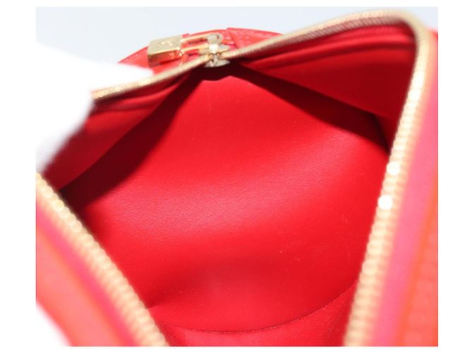 LOUIS VUITTON Borsa Monogram Vernis Bedford Rouge M91328 LV Auth 189592A Rosso - vista 19