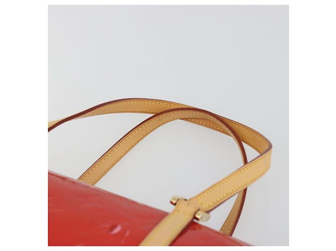 LOUIS VUITTON Borsa Monogram Vernis Bedford Rouge M91328 LV Auth 189592A Rosso - vista 8