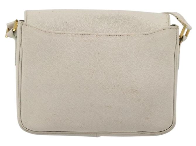 Borsa a Spalla SAINT LAURENT in Pelle Bianco Oro Auth bs35823 D'oro - vista 2