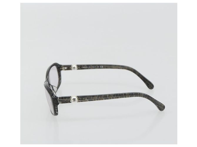 Gafas de sol CHANEL de plástico Marrón CC Auth bs35741 Castaño - vista 3
