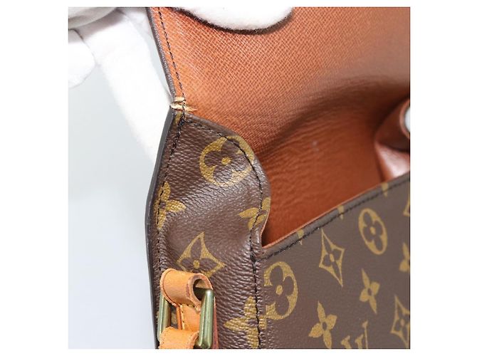 LOUIS VUITTON Borsa a Spalla Monogram Saint Cloud MM M51243 LV Auth ep14999 Monogramma - vista 20