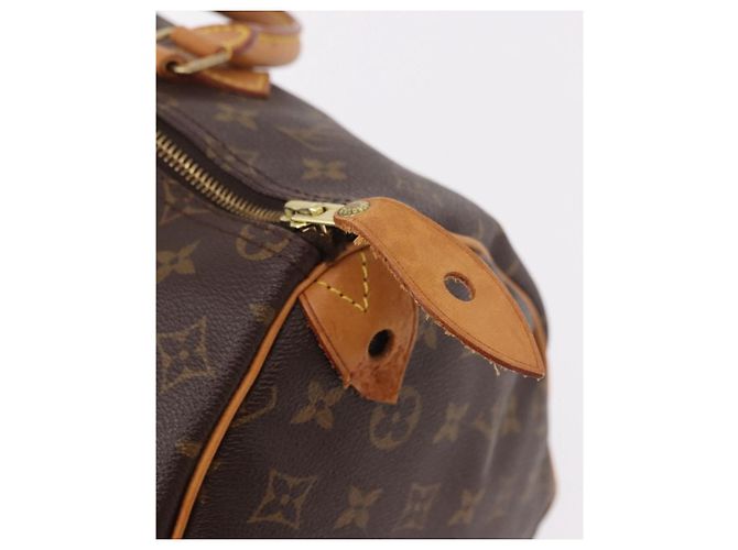 LOUIS VUITTON Bolsa Monogram Speedy 35 M41524 LV Auth BA13690V Monograma - vista 18