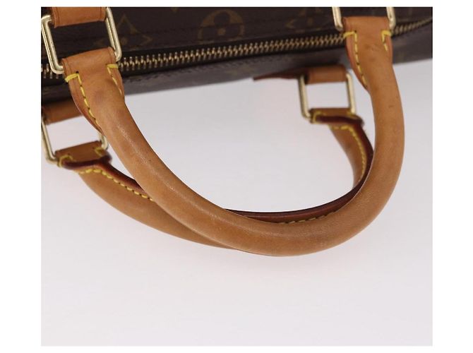 LOUIS VUITTON Bolsa Monogram Speedy 35 M41524 LV Auth BA13690V Monograma - vista 7