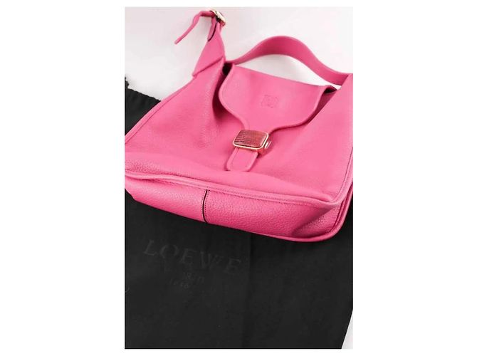 Loewe Rosa Schultertasche Pink - Ansicht 7