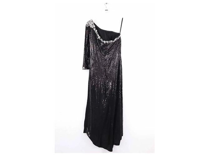 Abito nero con paillettes Max Chaoul L - Ansicht 3