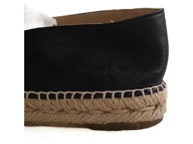 Chanel Schwarze Espadrilles - Ansicht 4