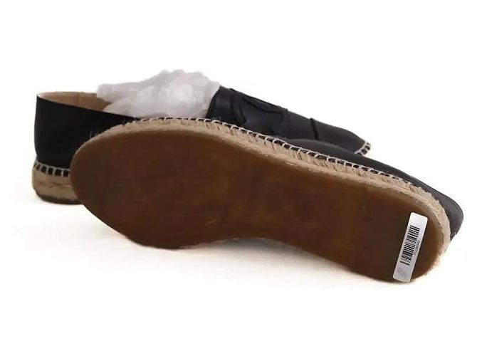 Chanel Schwarze Espadrilles - Ansicht 6
