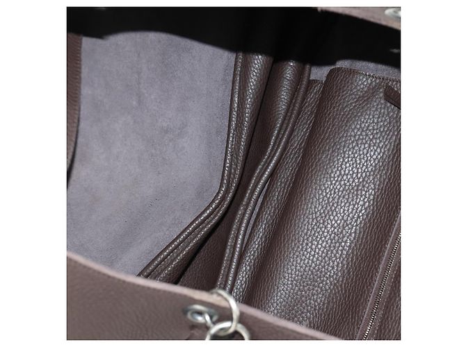Borsa Tote BOTTEGA VENETA in pelle marrone Auth am12017V - vista 11