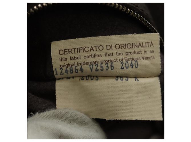Borsa Tote BOTTEGA VENETA in pelle marrone Auth am12017V - vista 12