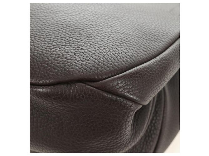 Borsa Tote BOTTEGA VENETA in pelle marrone Auth am12017V - vista 16