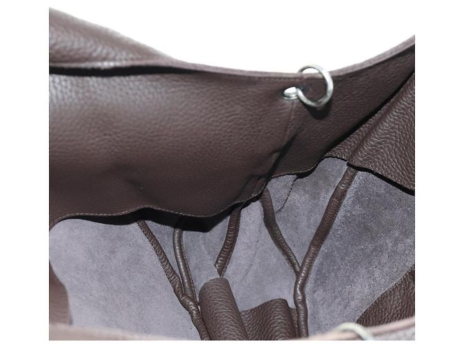 Borsa Tote BOTTEGA VENETA in pelle marrone Auth am12017V - vista 18