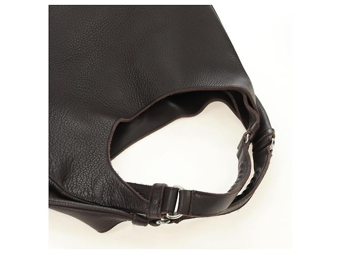 Borsa Tote BOTTEGA VENETA in pelle marrone Auth am12017V - vista 6