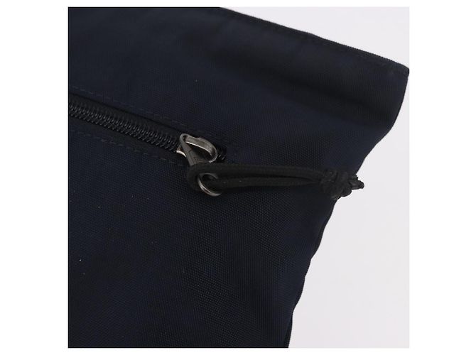 Clutch BALENCIAGA in nylon nero 459745 Auth BA13749A - vista 8