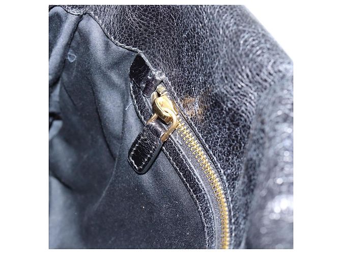 Borsa a Spalla Miu Miu Sequins Nero Oro Auth ka5086M D'oro - vista 23