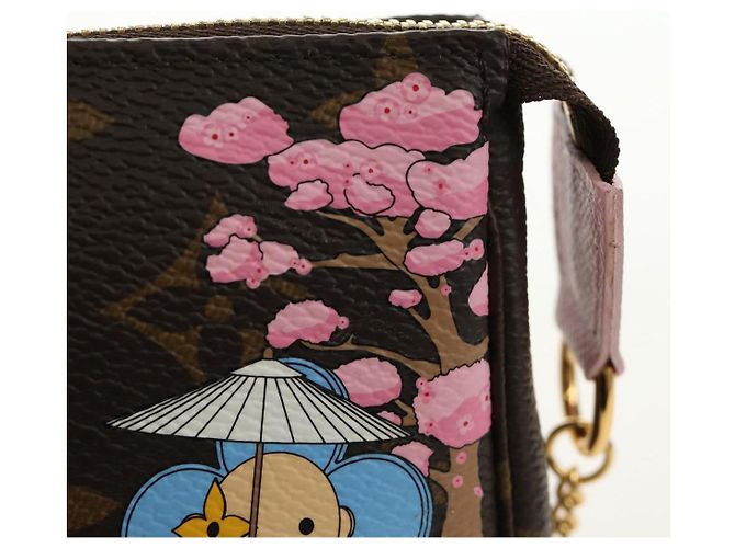 LOUIS VUITTON Monogram Vivienne Mini Pochette Accessoires M45905 Auth 189293SM Monogramma - vista 19