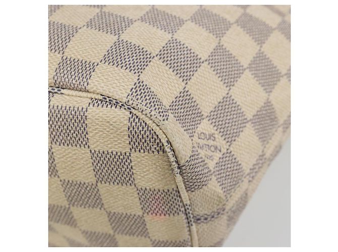 LOUIS VUITTON Borsa Tote Damier Azur Neverfull PM N41362 LV Auth 190292 - vista 17
