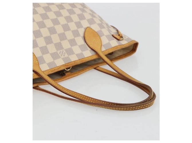 LOUIS VUITTON Borsa Tote Damier Azur Neverfull PM N41362 LV Auth 190292 - vista 7