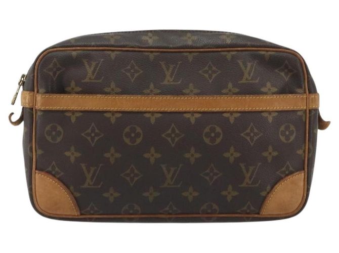 LOUIS VUITTON Monogram Compiegne 28 Clutch M51845 LV Auth hk3912 Monogramma - vista 13
