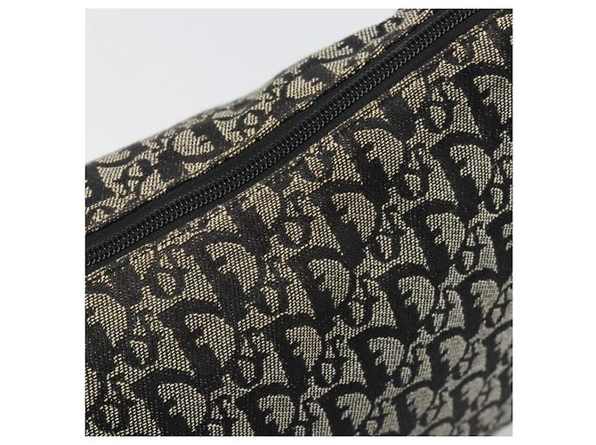 Borsa a tracolla Christian Dior Trotter Canvas Navy Silver Auth mr2575A Argento Blu navy - vista 10