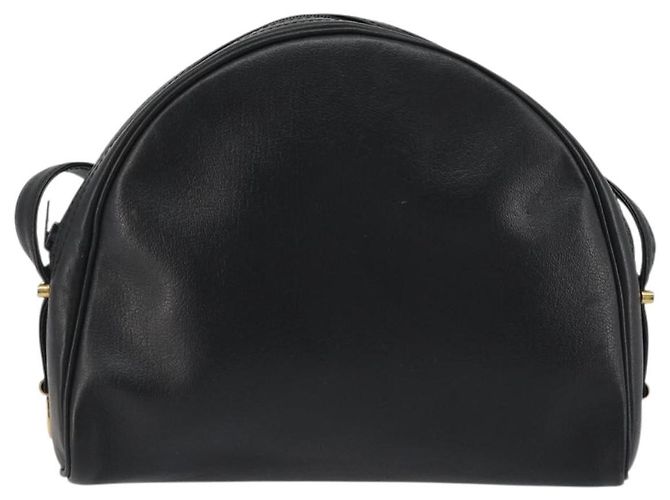 Borsa a Spalla Christian Dior in Pelle Nera e Oro Auth 187835 Nero D'oro - vista 13