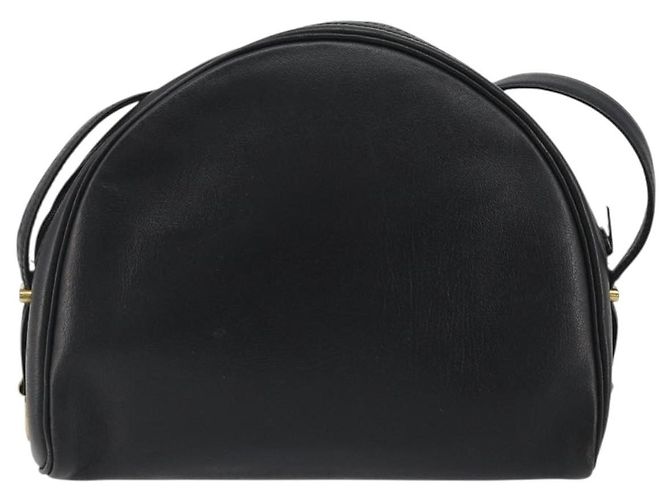 Borsa a Spalla Christian Dior in Pelle Nera e Oro Auth 187835 Nero D'oro - vista 2