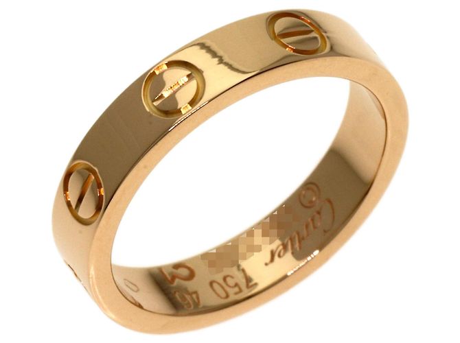 Anello Mini Love in oro rosa 18K Cartier - vista 2